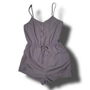 Shein Olive Green Romper EUC Tall L